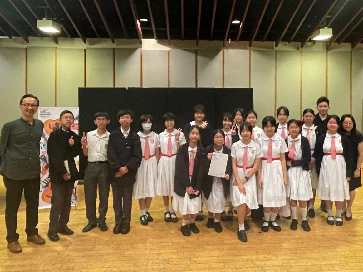 Silver Award in 2026 Joint School Music Contest (Secondary School Vocal Ensemble)